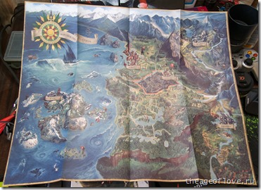Карта мира Ведьмака